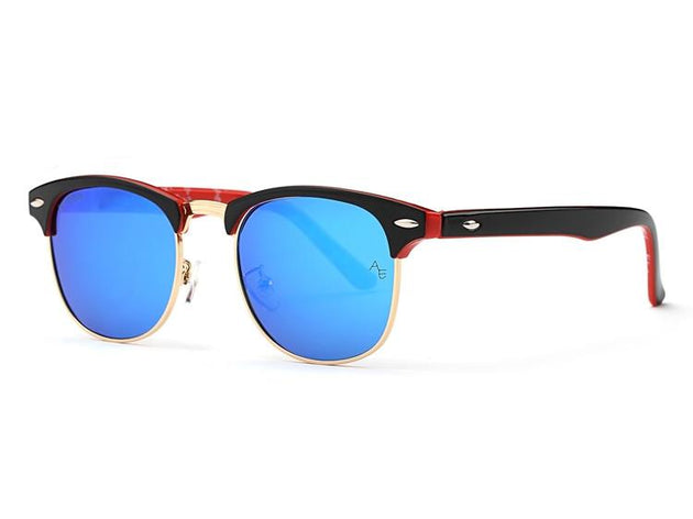 Men's Retro Rivet Polarized Sunglasses - TrendSettingFashions 