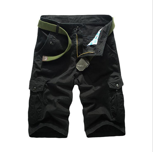 Men's Solid Capri Shorts - TrendSettingFashions