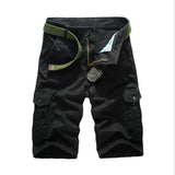 Men's Solid Capri Shorts - TrendSettingFashions 