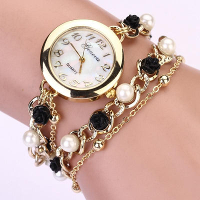Women's Jewelry Chain Bracelet Crystal Watch - TrendSettingFashions