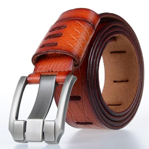 Designer Style Leather Belt - TrendSettingFashions 