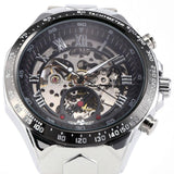 Men's Self Wind Deep Dish Skeleton Watch - TrendSettingFashions