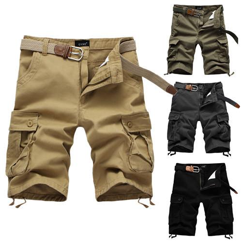 Multi Pocket Utility Style Shorts - TrendSettingFashions 