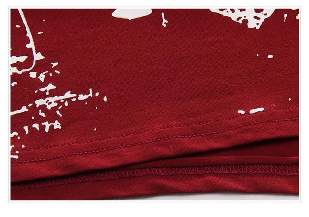 V-Neck Fashion Casual Jeans Tee - TrendSettingFashions