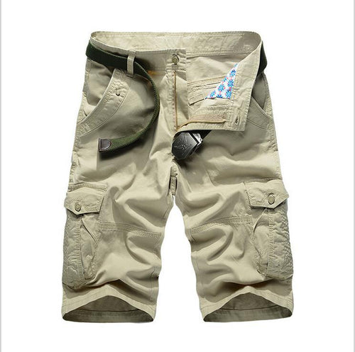 Men's Solid Capri Shorts - TrendSettingFashions