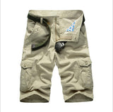 Men's Solid Capri Shorts - TrendSettingFashions
