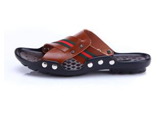 Men's Luxury Stripe Sandal In 3 Colors - TrendSettingFashions