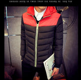 Men's Cotton-Padded Thick Hooded Jacket In 4 Colors - TrendSettingFashions 