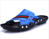Men's Luxury Stripe Sandal In 3 Colors - TrendSettingFashions