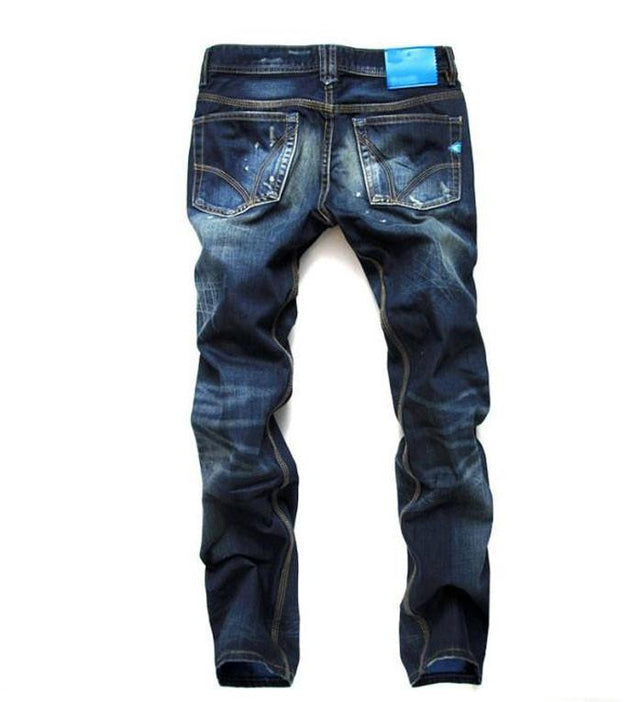 Men's Decoration Pocket Jeans - TrendSettingFashions