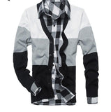 Men's V-Neck Multi Colored Cardigan - TrendSettingFashions