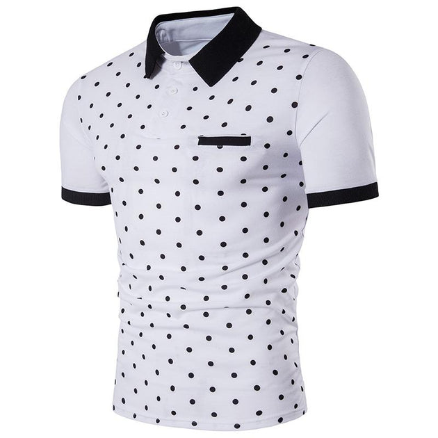 Solid Polo With Fashion Pocket - TrendSettingFashions 