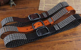 Genuine Leather Rivet Belt Style 2 - TrendSettingFashions 