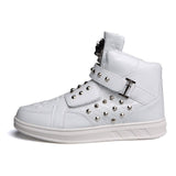 Men's High Top Rivets In 4 Colors - TrendSettingFashions 