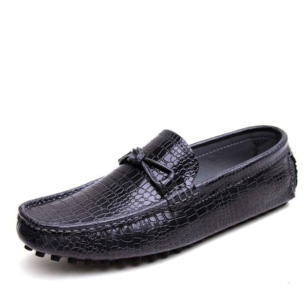 Classic Look Alligator Pattern Dress Shoe - TrendSettingFashions 