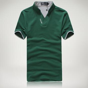 Men's Short Sleeve Solid Polo Shirt - TrendSettingFashions 