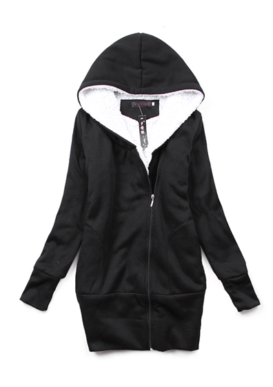 Women's Soft Zip up Hoodie with STYLE - TrendSettingFashions 