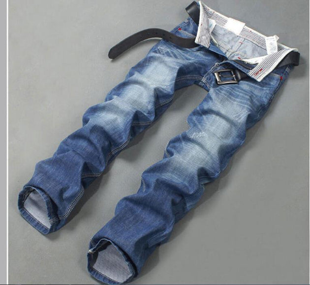 Men's Fashion Denim Casual Fade Jeans - TrendSettingFashions 