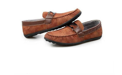 Men's Suede Casual Slip On Loafer - TrendSettingFashions 