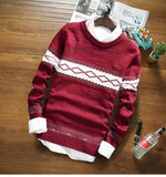 Men's Fashion O-Neck Winter Sweater - TrendSettingFashions 