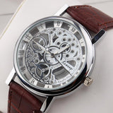 Men's Stainless Steel Fashion Skeleton Watch - TrendSettingFashions 