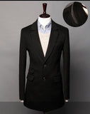 Men's High End Long Coat - TrendSettingFashions 