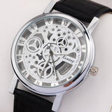 Men's Stainless Steel Fashion Skeleton Watch - TrendSettingFashions 