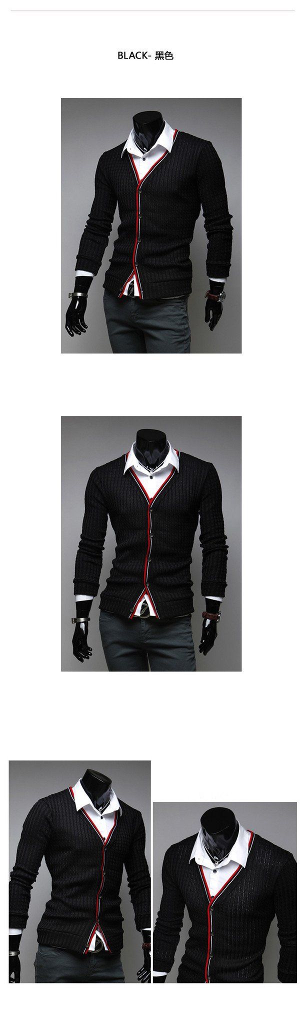 Men's Fashion Cardigan - TrendSettingFashions 