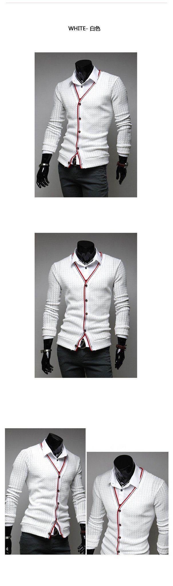 Men's Fashion Cardigan - TrendSettingFashions 