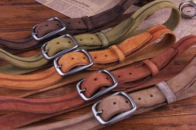 Genuine Leather Fashion Belt OS Style - TrendSettingFashions 