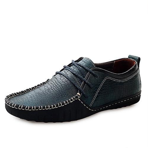 Men's Genune Leather Dress Moccasins - TrendSettingFashions 