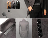 Men's Long Fashion Blazer - TrendSettingFashions 