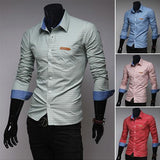 Men's Classy Wind Dress Shirt - TrendSettingFashions 