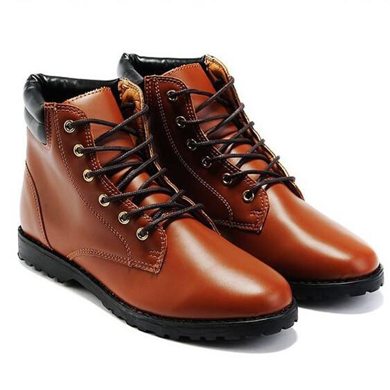 Men's Dress Flat Dress Boots - TrendSettingFashions 