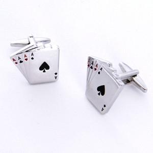 Dashing Cuff Links with Personalized Case - Aces - TrendSettingFashions 