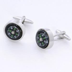 Dashing Cuff Links with Personalized Case - Compass - TrendSettingFashions 