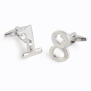 Dashing Cuff Links with Personalized Case - Numbers - TrendSettingFashions 