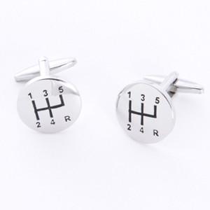 Dashing Cuff Links with Personalized Case - Stick Shift - TrendSettingFashions 