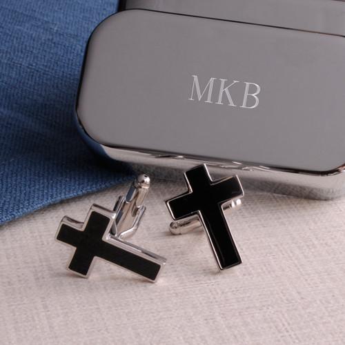 Cross Cufflinks - TrendSettingFashions 