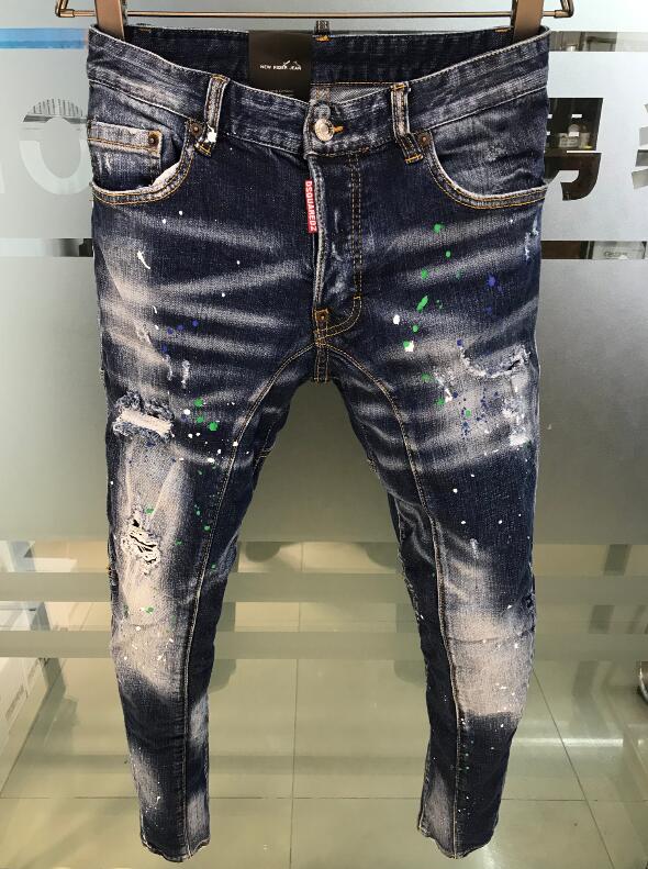 Men's faded fashion jeans(up to size 54) - TrendSettingFashions 