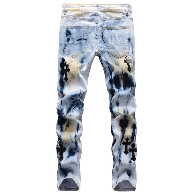 Men's Fashion Ripped Jeans - TrendSettingFashions 