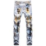 Men's Fashion Ripped Jeans - TrendSettingFashions 