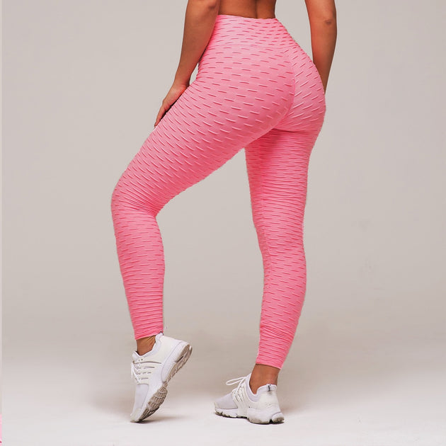 Women's High Waisted Leggings PUSH UP Workout Booty Pants (9 Different Color's)