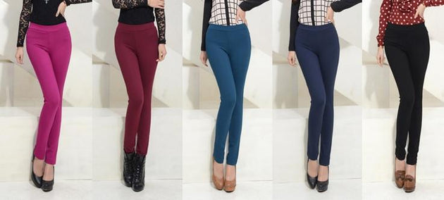 Women's New Fashion Hip Candy Color Pants - TrendSettingFashions 
