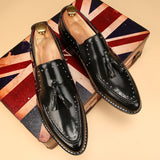 Retro Tassel Dress Shoes In 3 Colors - TrendSettingFashions 