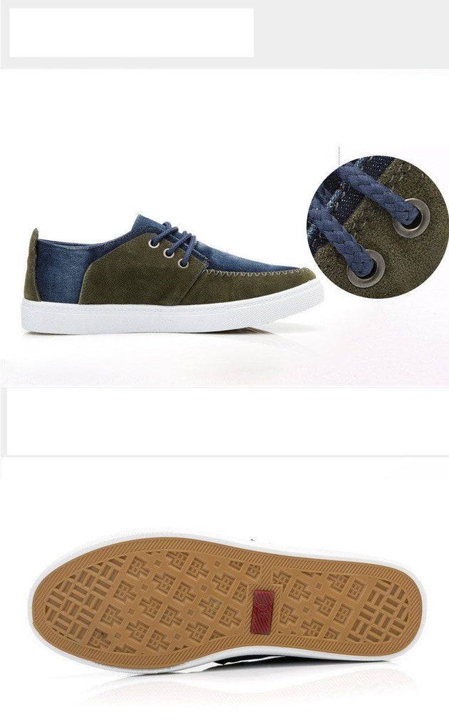 Men's Canvas Lace Up's - TrendSettingFashions 