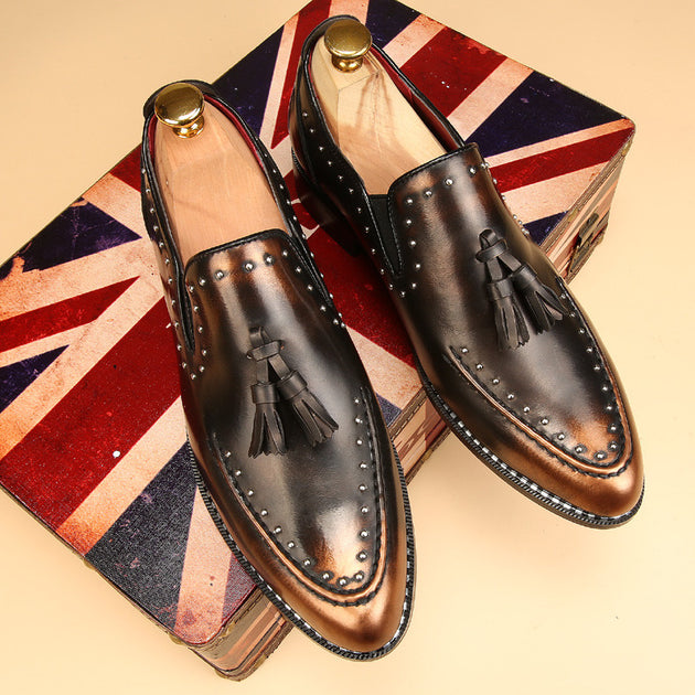 Retro Tassel Dress Shoes In 3 Colors - TrendSettingFashions 