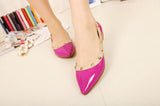 Women's Sexy Party Flats With Rivets - TrendSettingFashions 