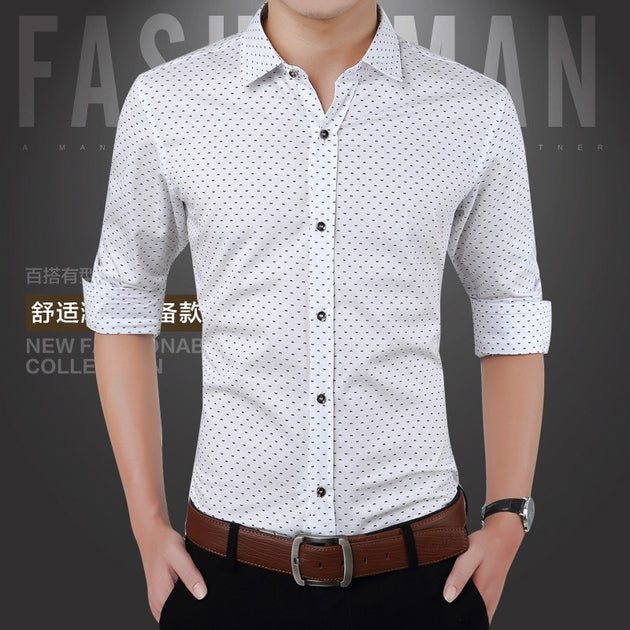 Men's Fashion Design Button Up - TrendSettingFashions 