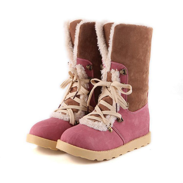Women's Ultra Plush Winter Fashion Boot - TrendSettingFashions 